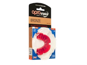OPADBR - Bronze : Opro Protège-dents - Rouge